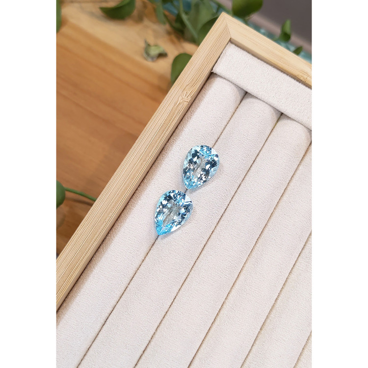 21.76 Ct.Tw. Topaz Pair from Brazil