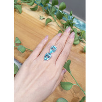 18.20&nbsp;Ct.Tw.Total Carat Weight Topaz Pair from Brazil Life Style