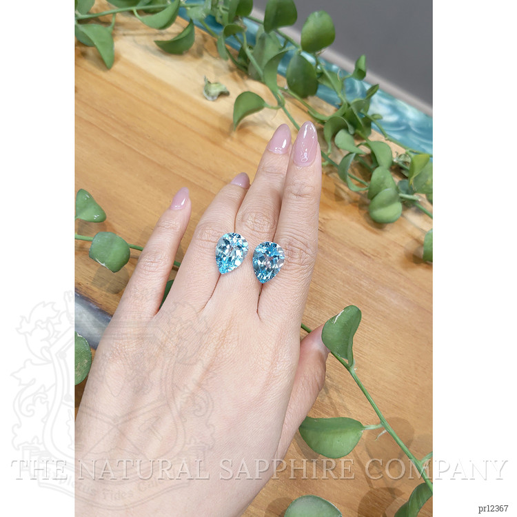 18.20 Ct.Tw. Topaz Pair from Brazil