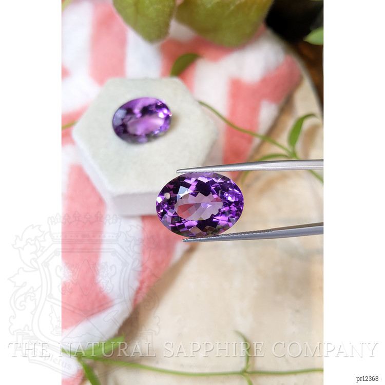 33.66 Ct.Tw. Amethyst Pair from Brazil