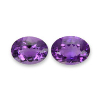 33.74&nbsp;Ct.Tw.Total Carat Weight Amethyst Pair from Brazil Video
