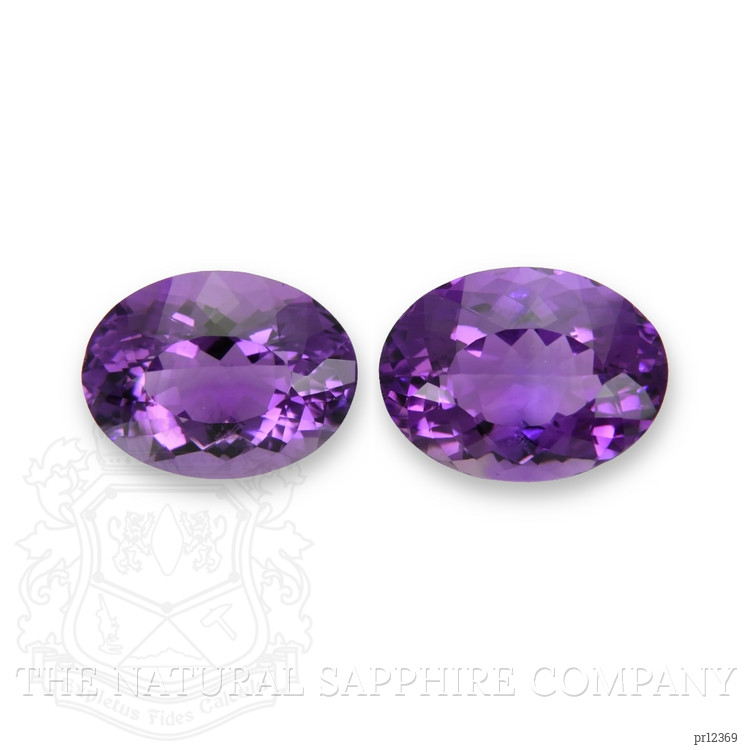 33.74 Ct.Tw. Amethyst Pair from Brazil