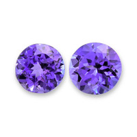 1.03 Ct.Tw.Total Carat Weight Tanzanite Pair from Tanzania Video