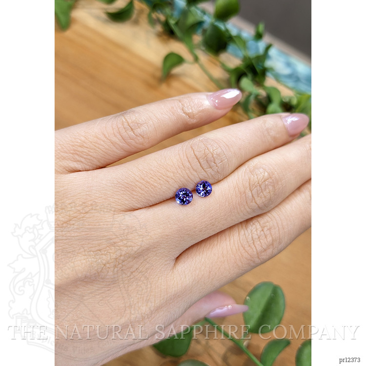 1.03 Ct.Tw. Tanzanite Pair from Tanzania