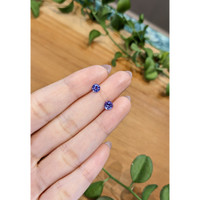 1.03 Ct.Tw.Total Carat Weight Tanzanite Pair from Tanzania Life Style