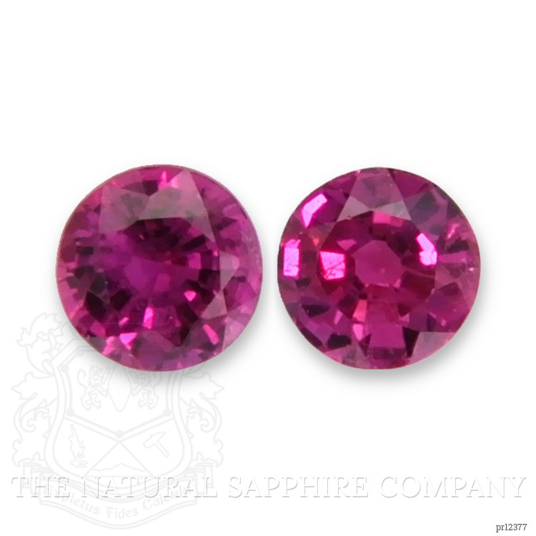 0.34 Ct.Tw. Ruby Pair from Mozambique