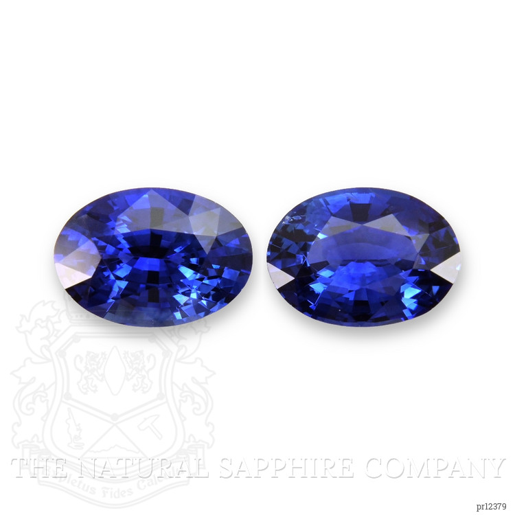 1.90 Ct.Tw. Blue Sapphire Pair from Ceylon (Sri Lanka)