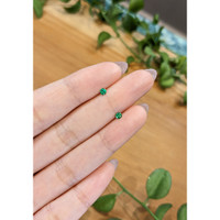 0.18&nbsp;Ct.Tw.Total Carat Weight Emerald Pair from Zambia Life Style