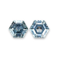 1.37&nbsp;Ct.Tw.Total Carat Weight Greenish Blue Sapphire Pair from Montana Video