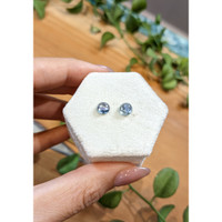 2.88&nbsp;Ct.Tw.Total Carat Weight Blue Cabochon Sapphire Pair from Mozambique Life Style