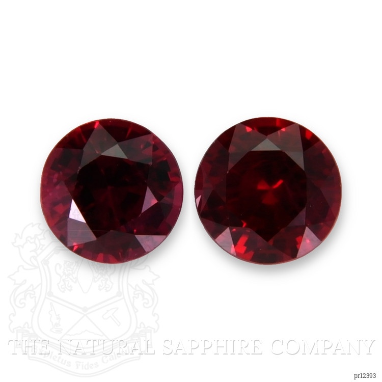 1.24 Ct.Tw. Ruby Pair from Mozambique