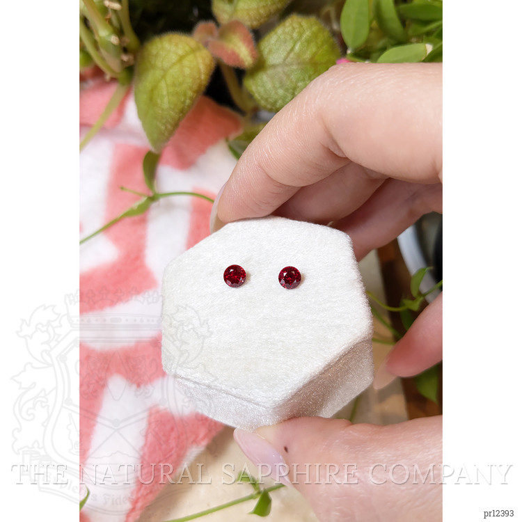 1.24 Ct.Tw. Ruby Pair from Mozambique