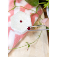 1.24 Ct.Tw.Total Carat Weight Ruby Pair from Mozambique Life Style