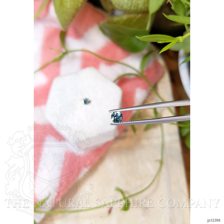 1.00 Ct.Tw. Greenish Blue Sapphire Pair from Montana