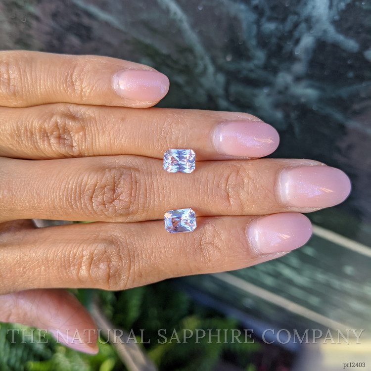 3.26 Ct.Tw. Pink Sapphire Pair from Ceylon (Sri Lanka)