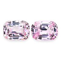 3.04&nbsp;Ct.Tw.Total Carat Weight Pink Sapphire Pair from Ceylon (Sri Lanka) Video