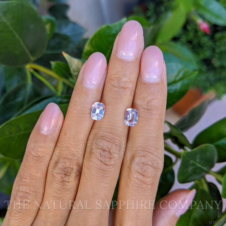 3.04 Ct.Tw. Pink Sapphire Pair from Ceylon (Sri Lanka)