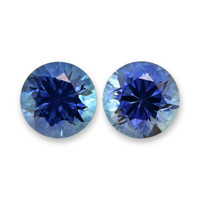 1.64&nbsp;Ct.Tw.Total Carat Weight Blue Sapphire Pair from Montana Video