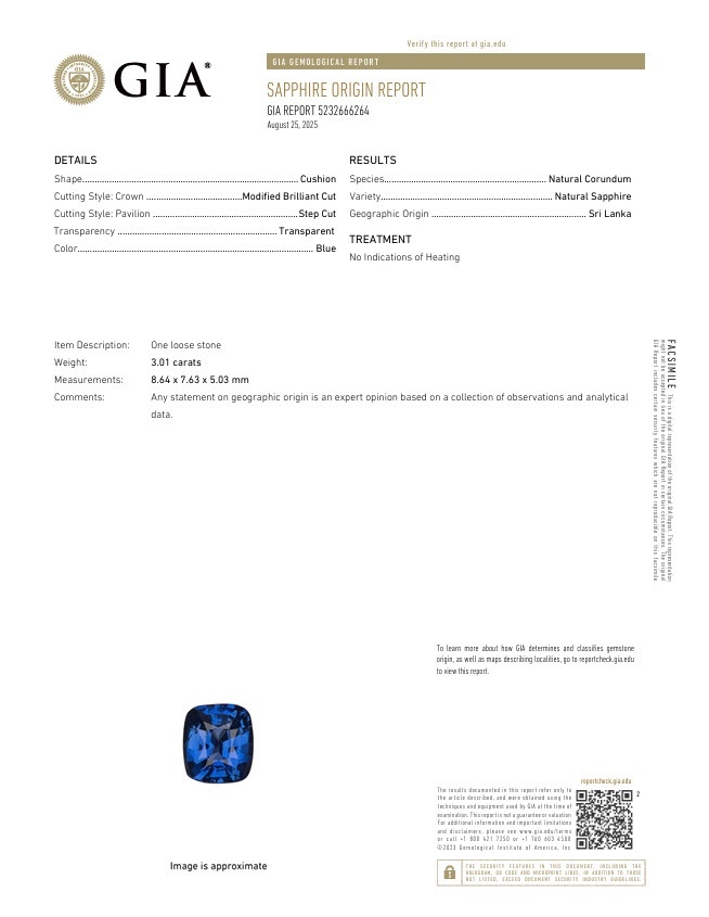 6.64 Ct.Tw. Blue Sapphire Pair from Ceylon (Sri Lanka)