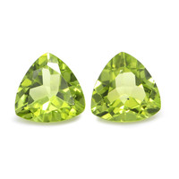 2.26 Ct.Tw. Trillion Peridot Pair