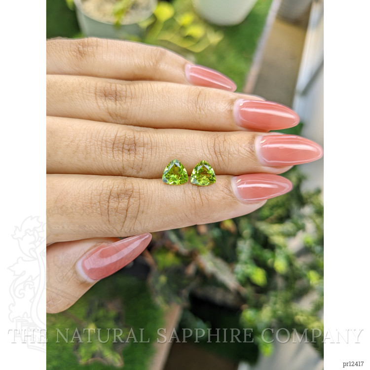2.26 Ct.Tw. Peridot Pair from Pakistan