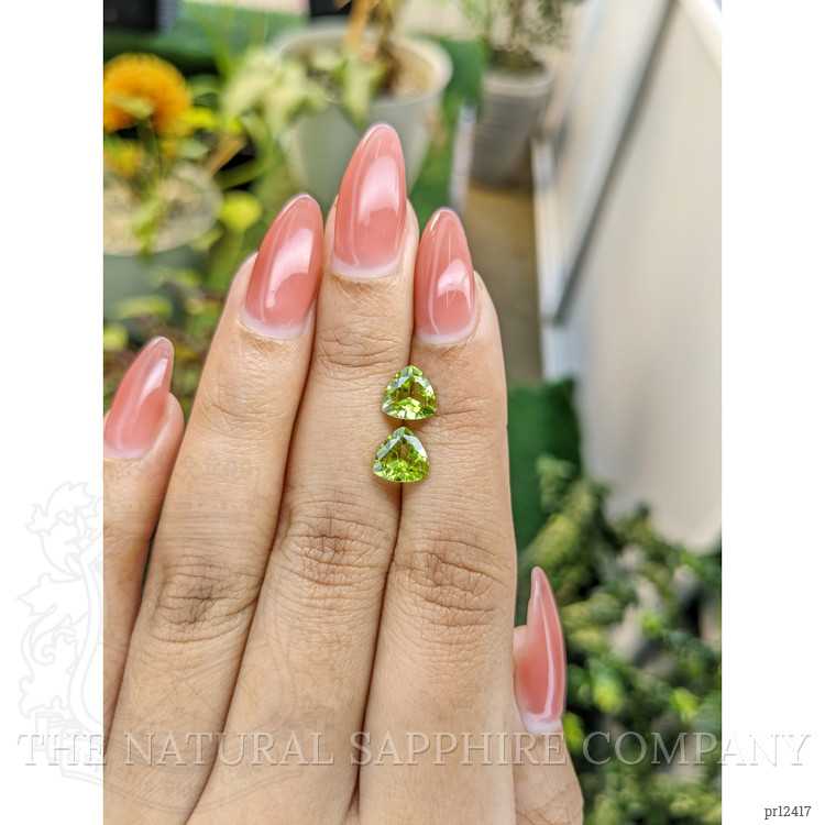 2.26 Ct.Tw. Peridot Pair from Pakistan