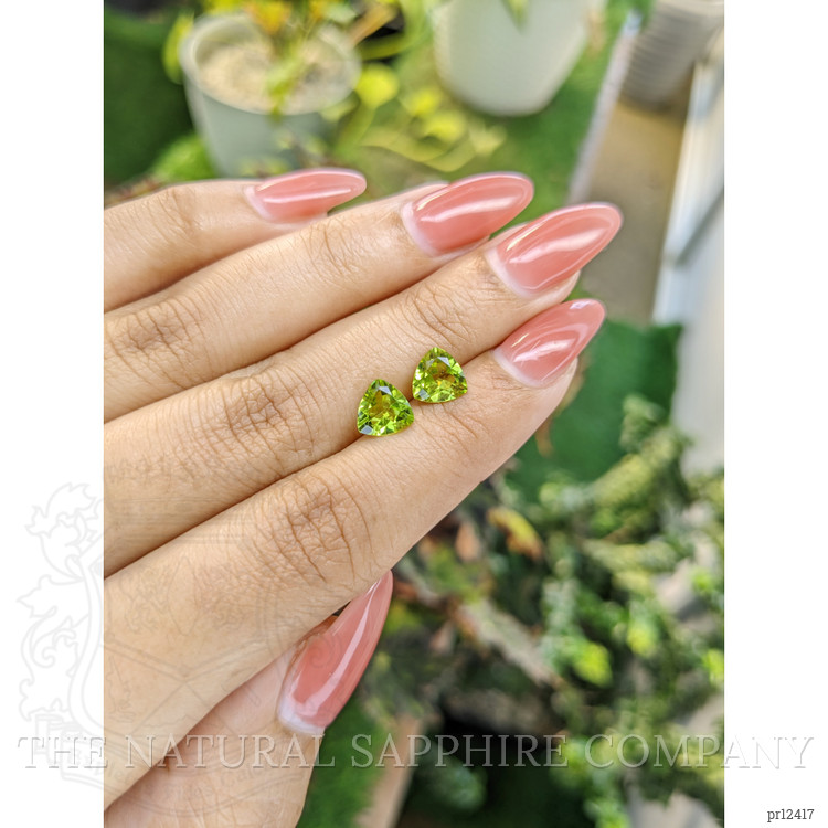 2.26 Ct.Tw. Peridot Pair from Pakistan