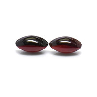 3.49&nbsp;Ct.Tw.Total Carat Weight Cabochon Garnet Pair from Ceylon (Sri Lanka) Video