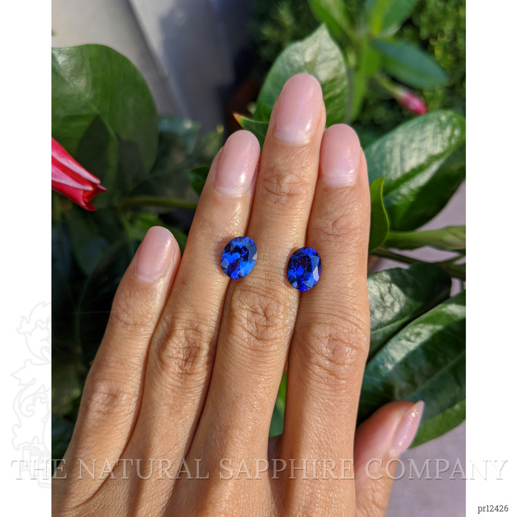 4.86 Ct.Tw. Tanzanite Pair from Tanzania