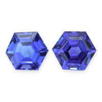 6.43 Ct.Tw.Total Carat Weight Tanzanite Pair from Tanzania Video