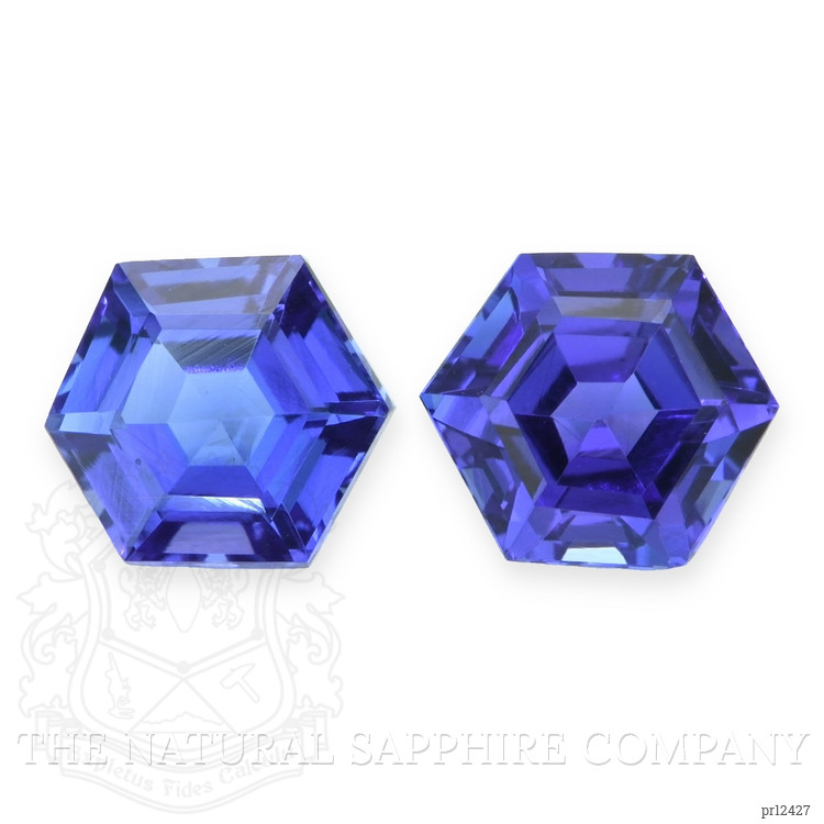 6.43 Ct.Tw. Tanzanite Pair from Tanzania
