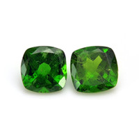 2.02 Ct.Tw.Total Carat Weight Chrome Diopside Pair Video