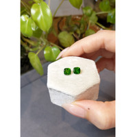 2.02&nbsp;Ct.Tw.Total Carat Weight Chrome Diopside Pair Life Style