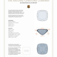 2.02&nbsp;Ct.Tw.Total Carat Weight Chrome Diopside Pair 3 D Scan Report