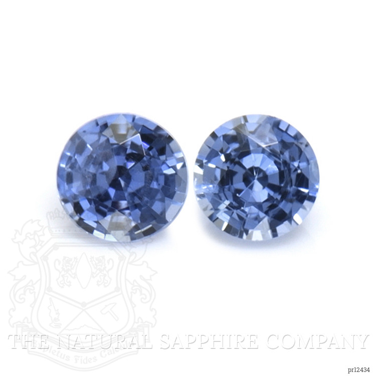 0.97 Ct.Tw. Blue Sapphire Pair from Ceylon (Sri Lanka)