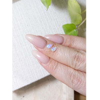 0.31 Ct.Tw.Total Carat Weight Cabochon Opal Pair from Mexico Life Style