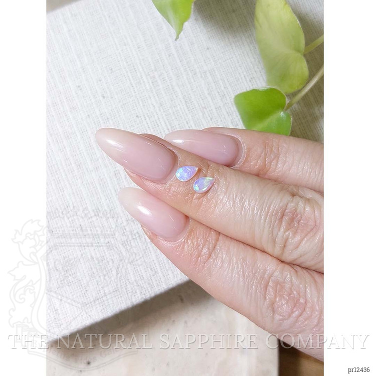 0.31 Ct.Tw. Cabochon Opal Pair from Mexico