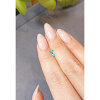 0.21&nbsp;Ct.Tw.Total Carat Weight Paraiba Tourmaline Pair from Brazil Life Style