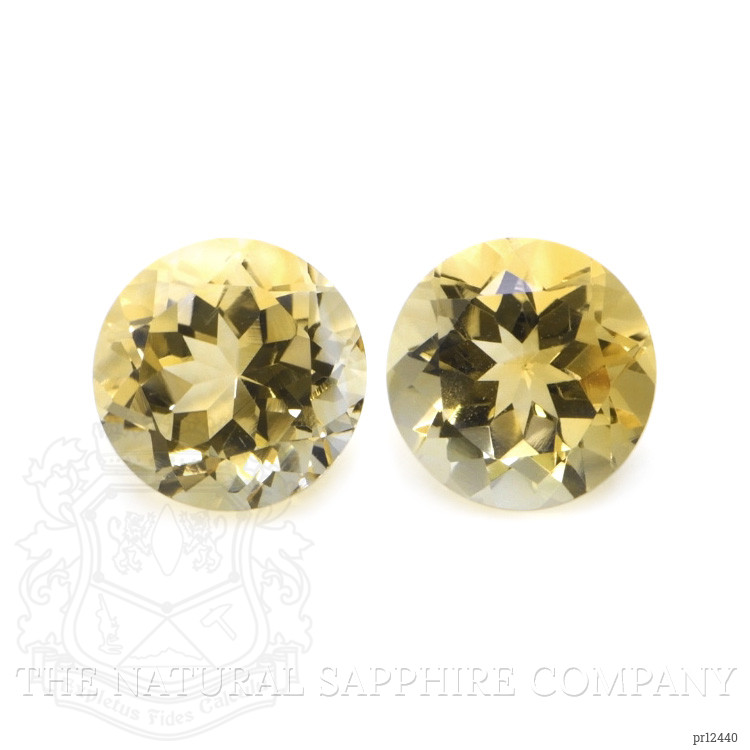 7.39 Ct.Tw. Citrine Pair from Brazil
