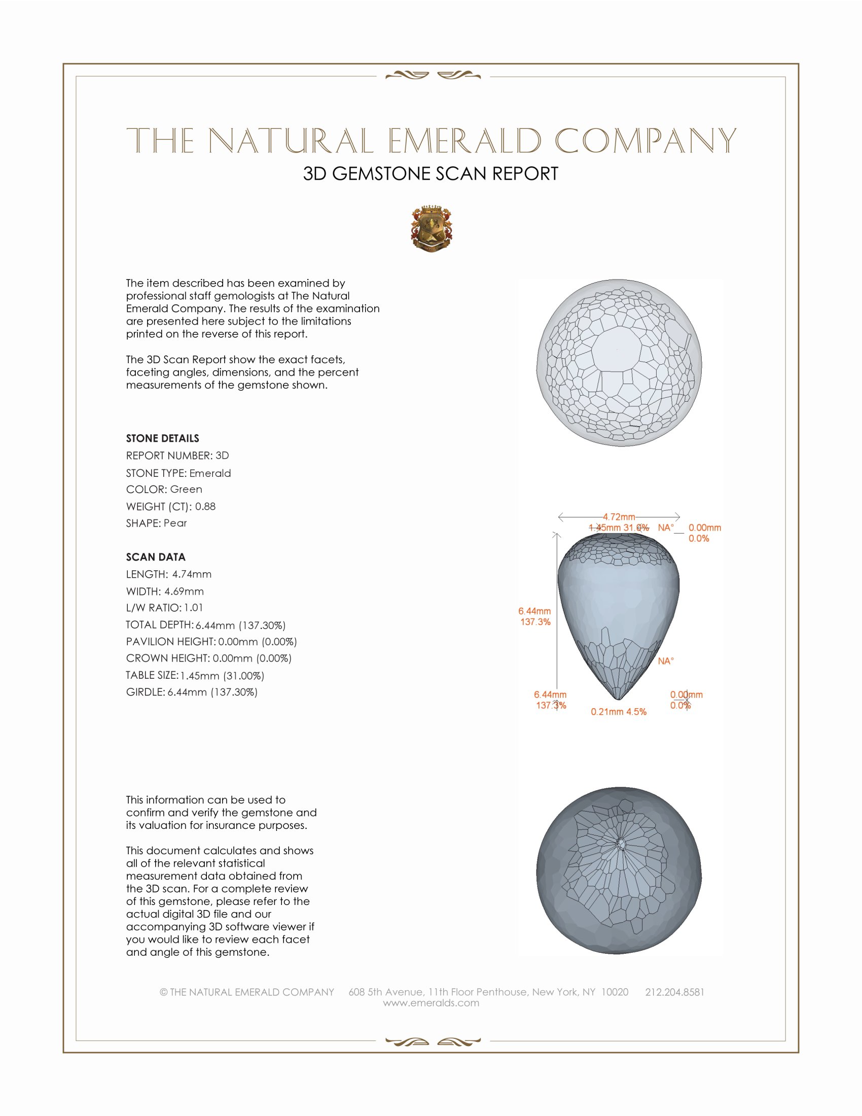 1.71 Ct.Tw. Cabochon Emerald Pair from Afghanistan