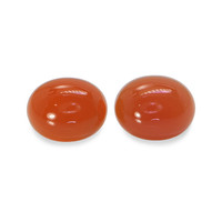 6.70 Ct.Tw. Oval Carnelian Pair
