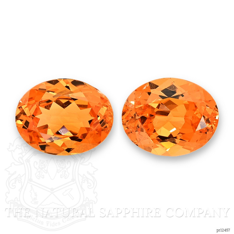 6.54 Ct.Tw. Spessartite Garnet Pair from Madagascar