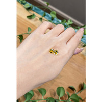 2.20&nbsp;Ct.Tw.Total Carat Weight Orangish Yellow Sapphire Pair from Ceylon (Sri Lanka) Life Style