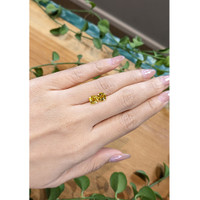 2.20&nbsp;Ct.Tw.Total Carat Weight Orangish Yellow Sapphire Pair from Ceylon (Sri Lanka) Life Style