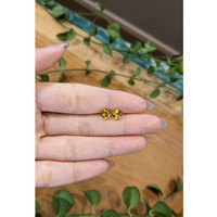 2.62&nbsp;Ct.Tw.Total Carat Weight Orangish Yellow Sapphire Pair from Ceylon (Sri Lanka) Life Style