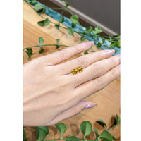 2.62&nbsp;Ct.Tw.Total Carat Weight Orangish Yellow Sapphire Pair from Ceylon (Sri Lanka) Life Style