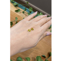 2.15&nbsp;Ct.Tw.Total Carat Weight Orangish Yellow Sapphire Pair from Ceylon (Sri Lanka) Life Style