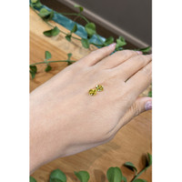 2.08&nbsp;Ct.Tw.Total Carat Weight Orangish Yellow Sapphire Pair from Ceylon (Sri Lanka) Life Style