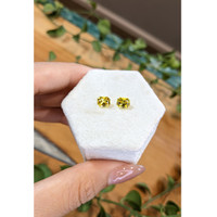 1.99&nbsp;Ct.Tw.Total Carat Weight Yellow Sapphire Pair from Ceylon (Sri Lanka) Life Style