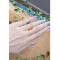 2.34&nbsp;Ct.Tw.Total Carat Weight Orange Sapphire Pair from Ceylon (Sri Lanka) Life Style